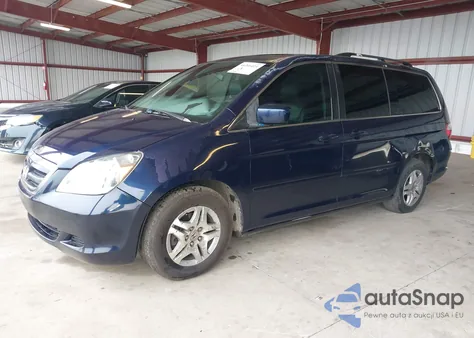 2007 Honda Odyssey Ex-L from USA, damaged, VIN 5FNRL38757B100821